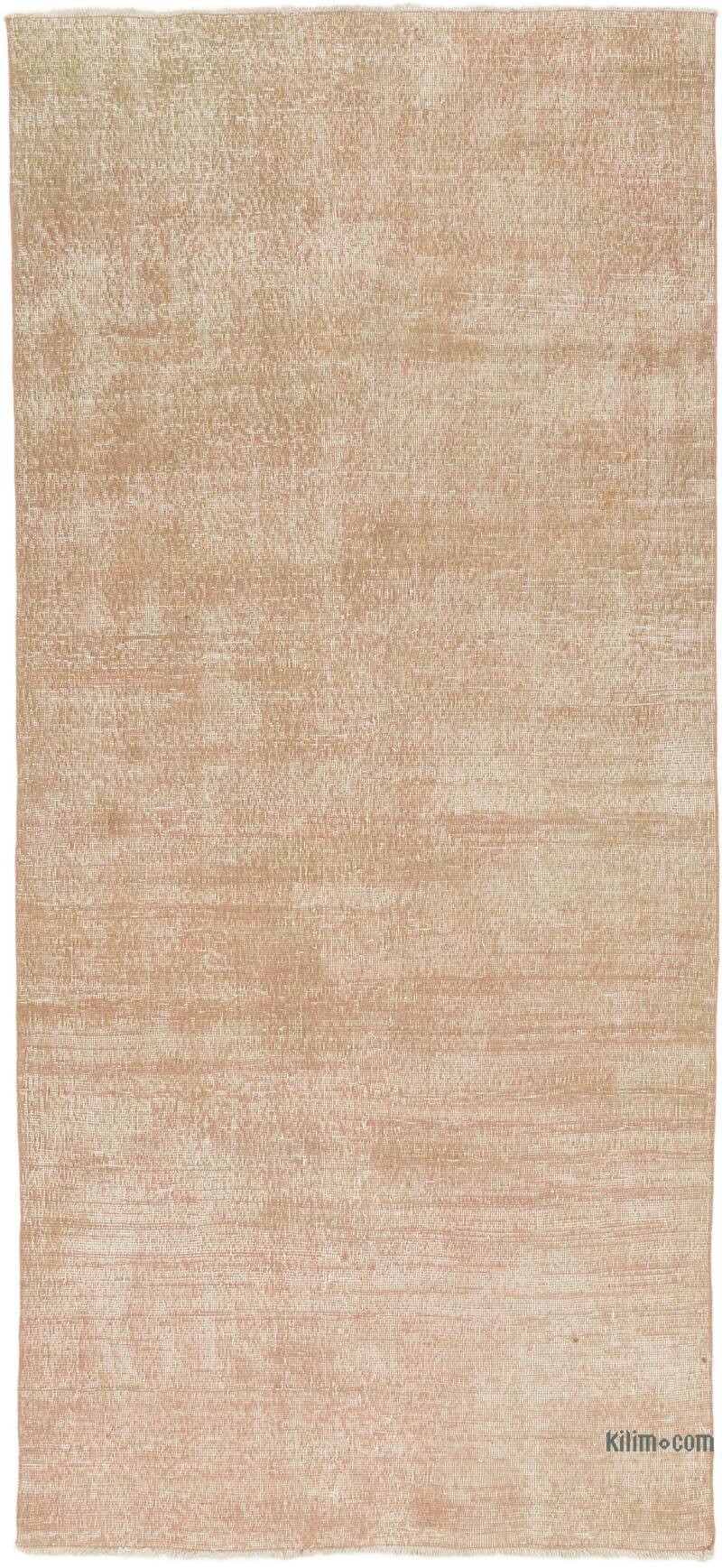Vintage Turkish Hand-Knotted Rug - 4' 1" x 8' 11" (49" x 107") - K0075872
