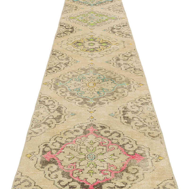 Alfombra Turca Vintage De Pasillo - 70 cm x 387 cm - K0075875