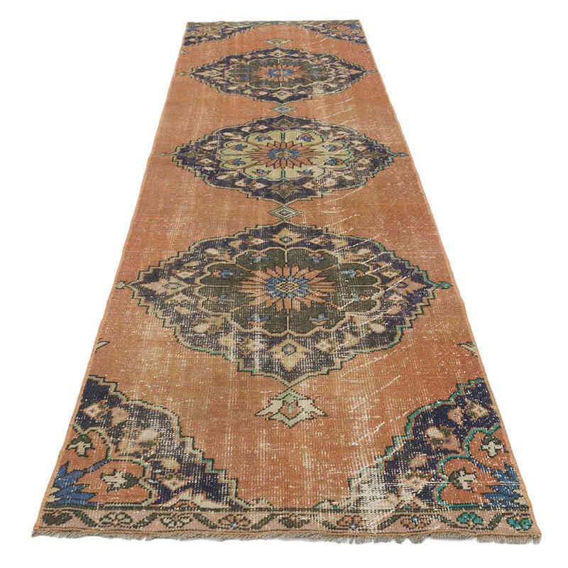 Alfombra Turca Vintage De Pasillo - 80 cm x 302 cm - K0075876
