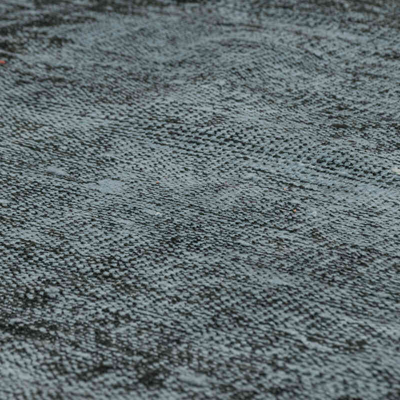 Boyalı El Dokuma Vintage Halı Yolluk - 82 cm x 230 cm - K0075884