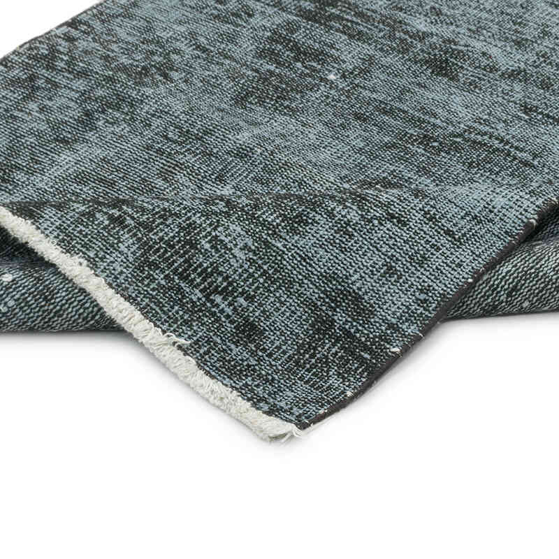 Boyalı El Dokuma Vintage Halı Yolluk - 82 cm x 230 cm - K0075884