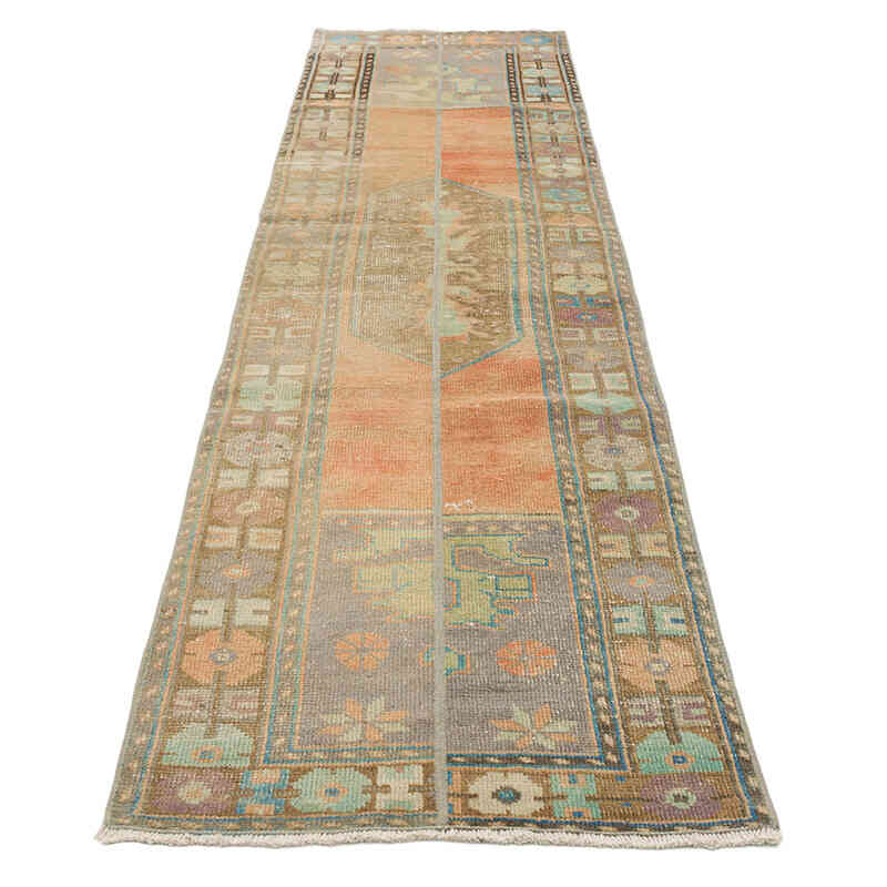 Alfombra Turca Vintage De Pasillo - 66 cm x 260 cm - K0075887