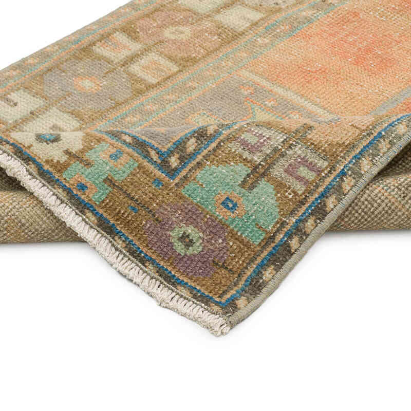 Alfombra Turca Vintage De Pasillo - 66 cm x 260 cm - K0075887