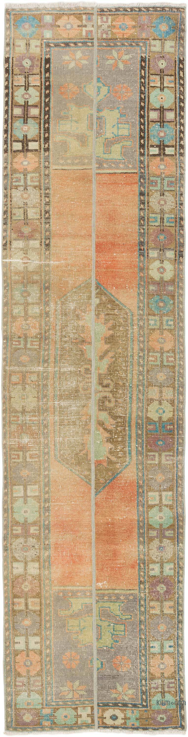Alfombra Turca Vintage De Pasillo - 66 cm x 260 cm - K0075887