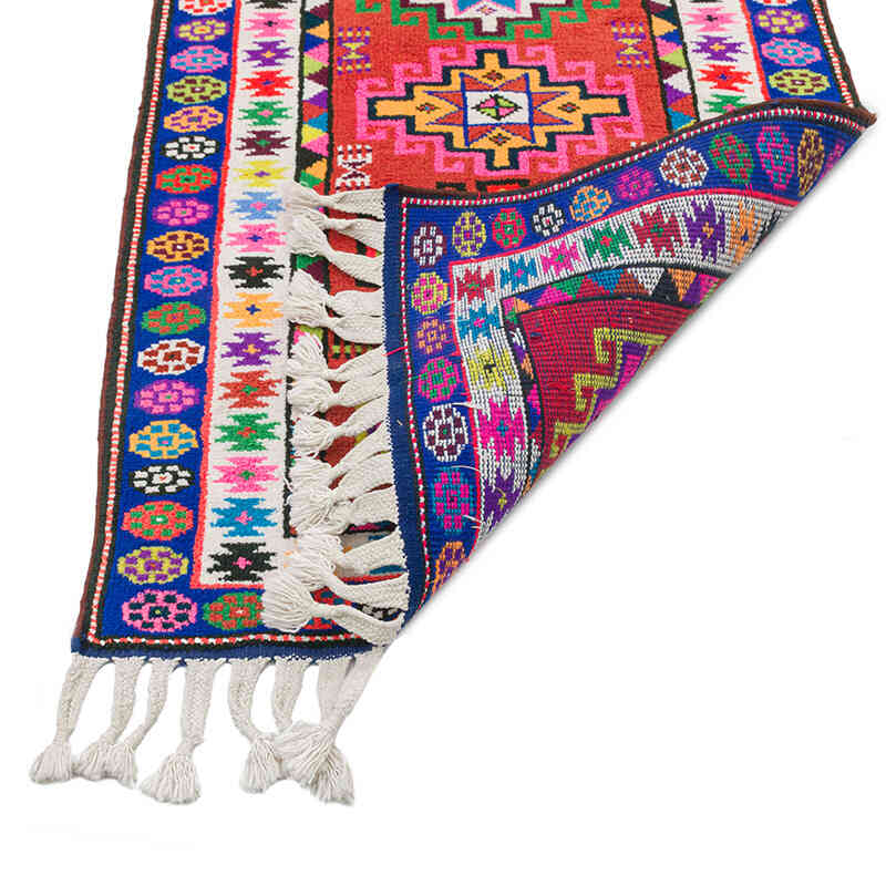 Vintage Tribal Runner Rug - 2' 9" x 13'  (33" x 156") - K0075889