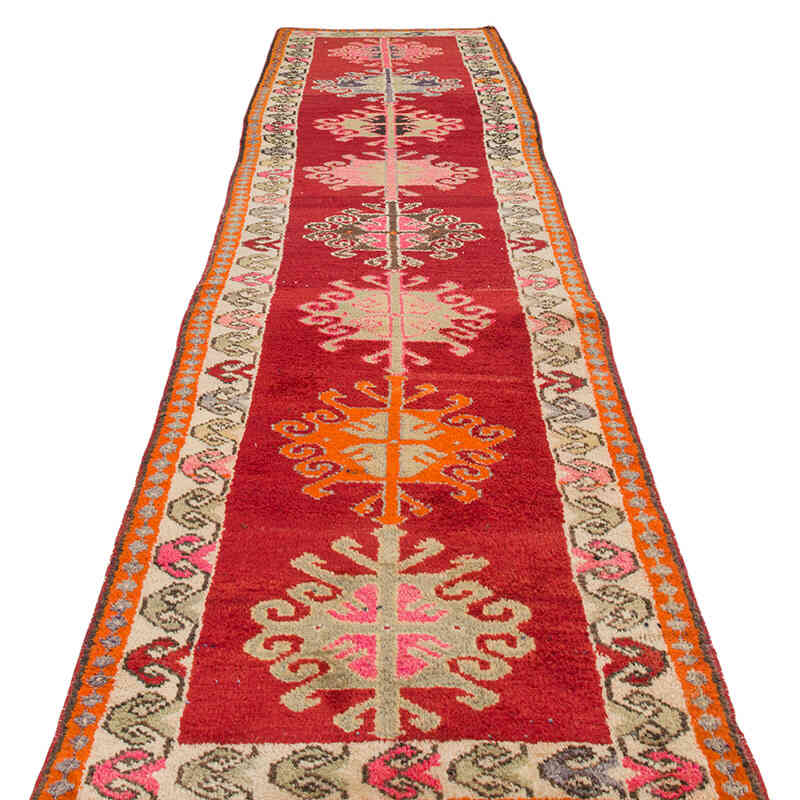 Alfombra Vintage de pasillo - 84 cm x 363 cm - K0075890