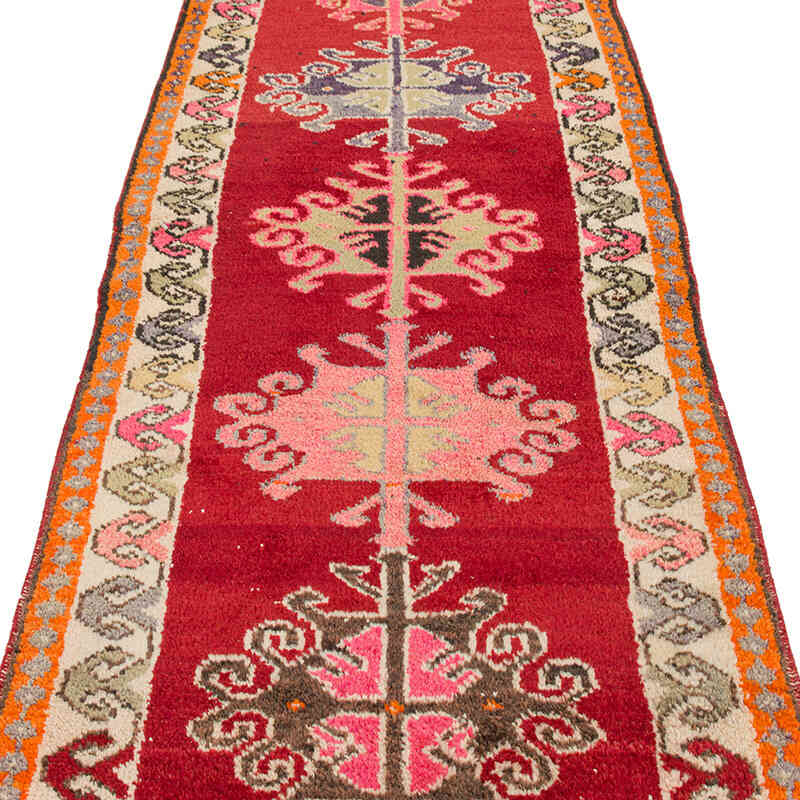 Alfombra Vintage de pasillo - 84 cm x 363 cm - K0075890