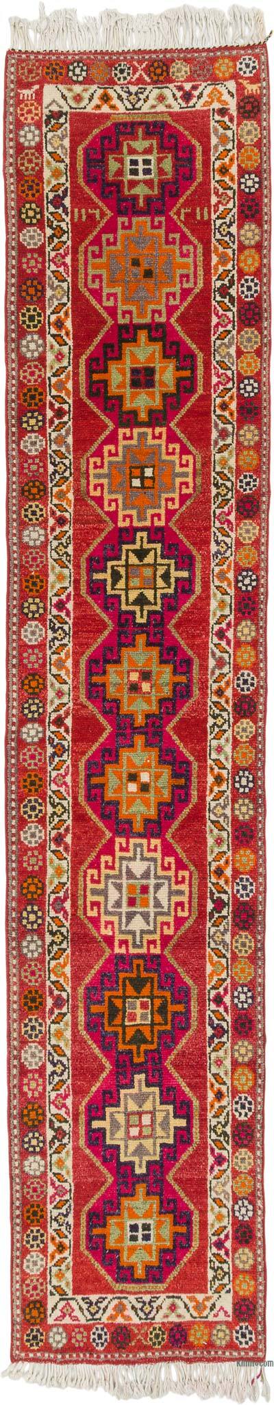 Vintage Anadolu Yolluk - 81 cm x 403 cm