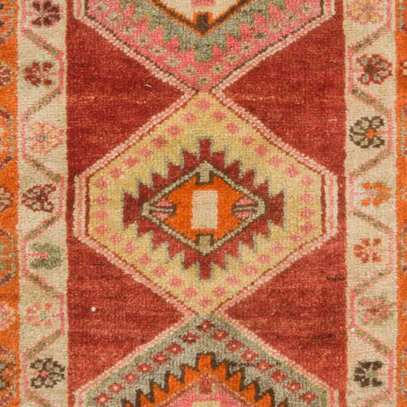 Vintage Anadolu Yolluk - 87 cm x 452 cm - K0075892