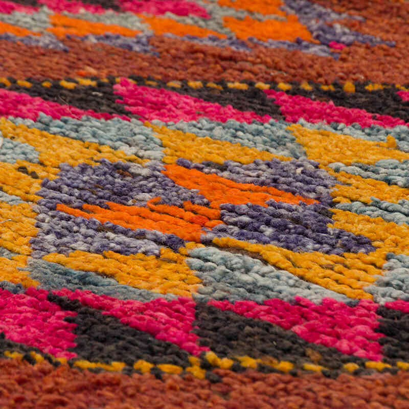 Vintage Tribal Runner Rug - 3'  x 13' 1" (36" x 157") - K0075893
