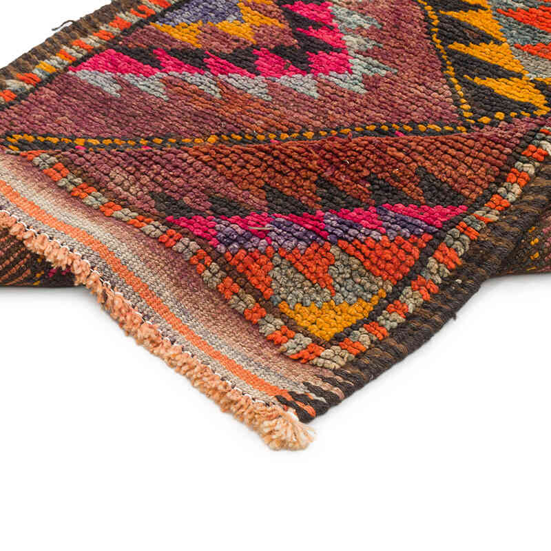 Vintage Tribal Runner Rug - 3'  x 13' 1" (36" x 157") - K0075893