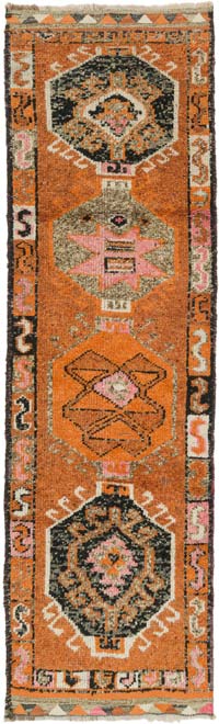 Alfombra Vintage de pasillo - 97 cm x 330 cm