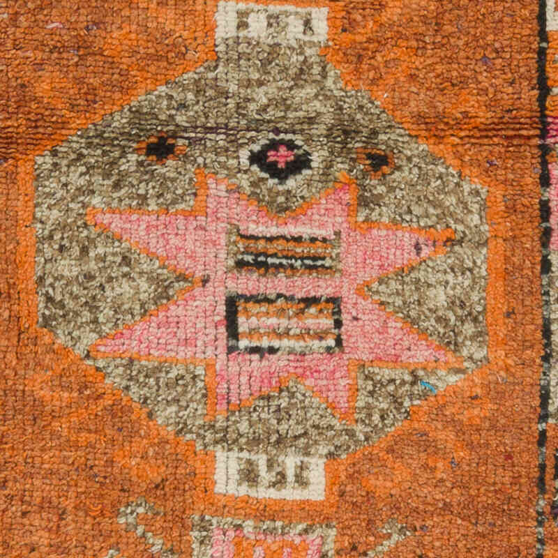 Vintage Tribal Runner Rug - 3' 2" x 10' 10" (38" x 130") - K0075894
