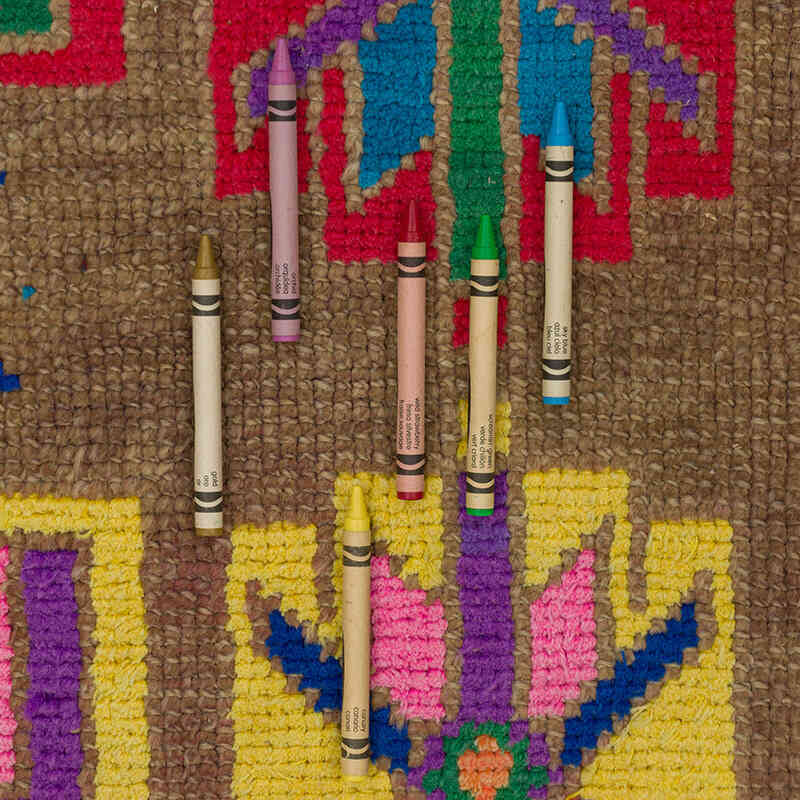 Vintage Tribal Runner Rug - 3'  x 13' 3" (36" x 159") - K0075896