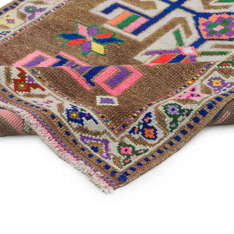 Vintage Tribal Runner Rug - 3'  x 13' 3" (36" x 159") - K0075896
