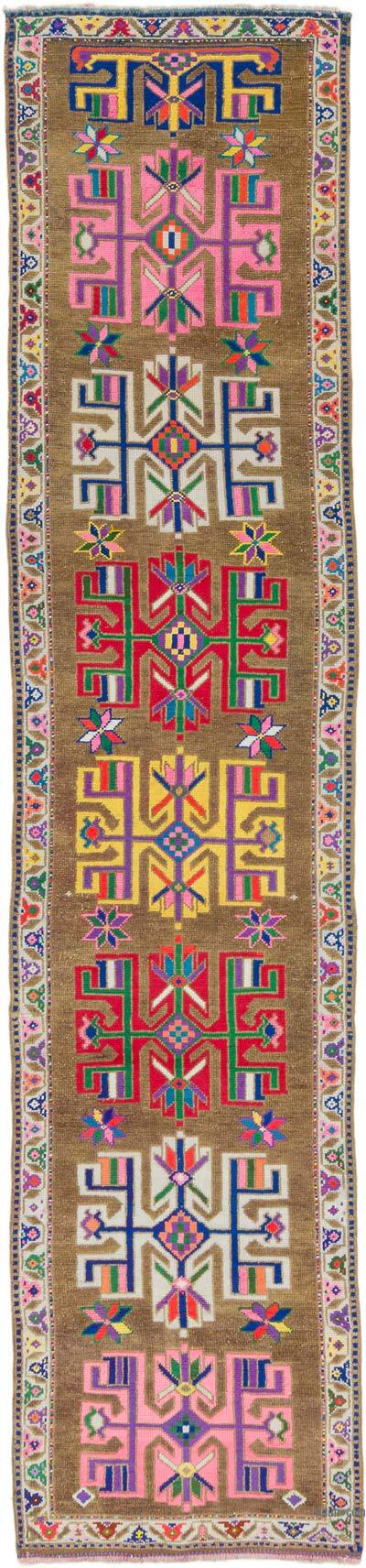 Vintage Anadolu Yolluk - 92 cm x 404 cm