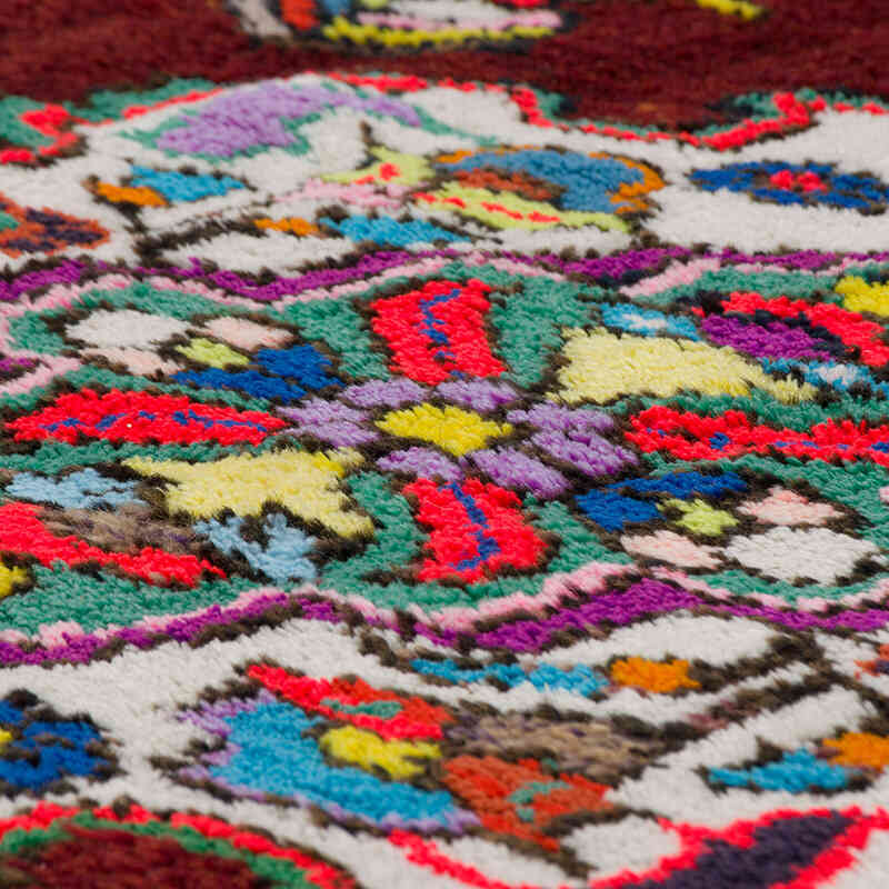 Vintage Tribal Runner Rug - 3' 6" x 12'  (42" x 144") - K0075901