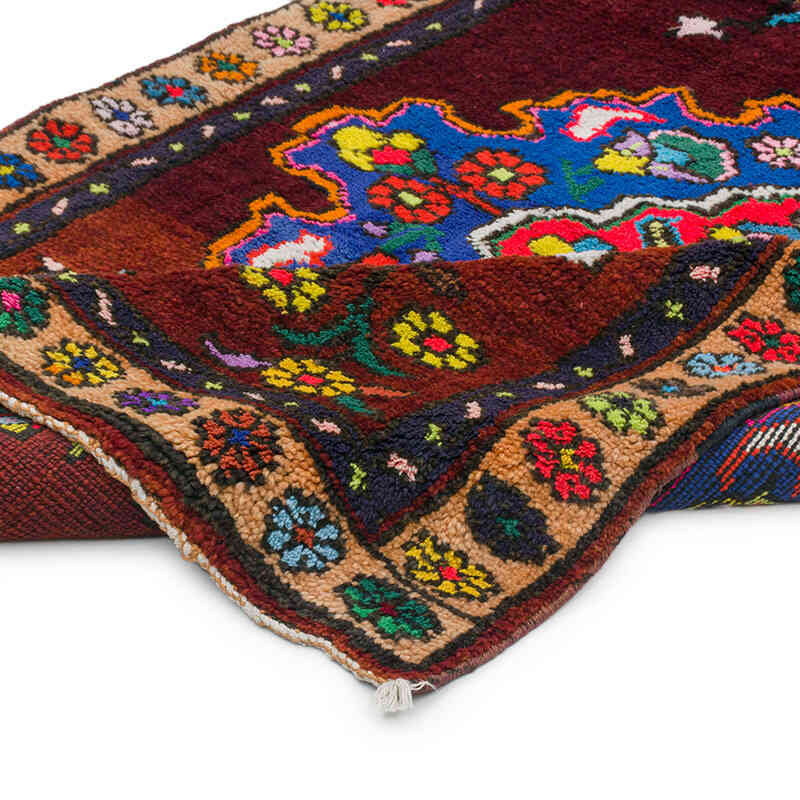 Vintage Tribal Runner Rug - 3' 6" x 12'  (42" x 144") - K0075901