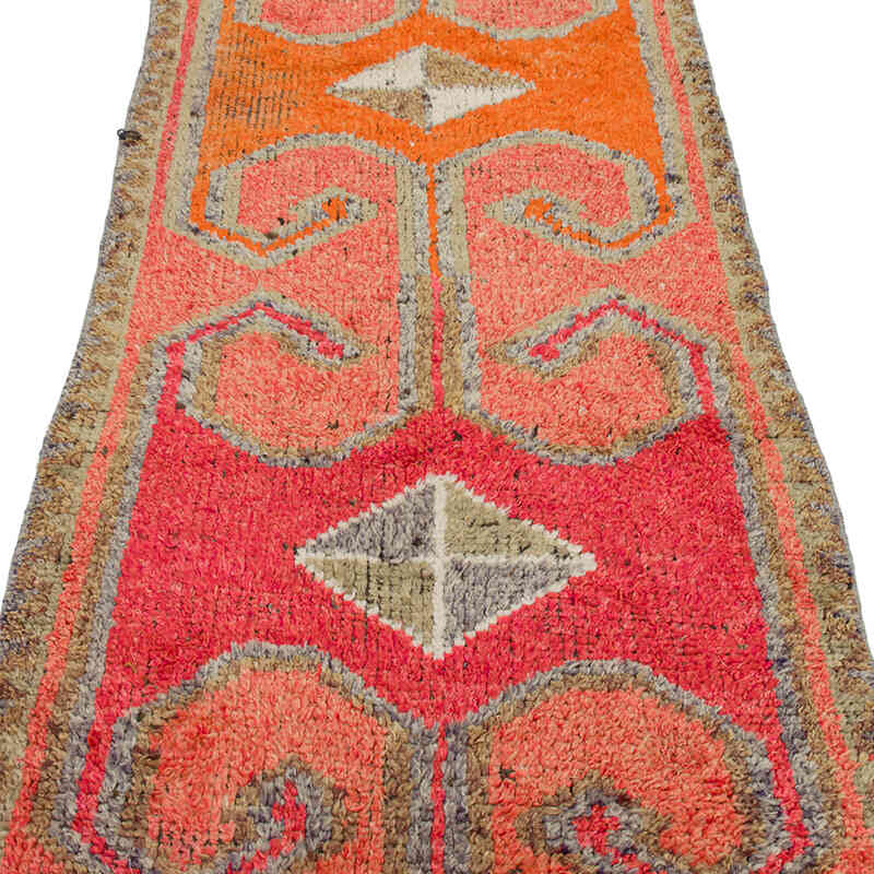 Vintage Tribal Runner Rug - 3' 3" x 9' 6" (39" x 114") - K0075902