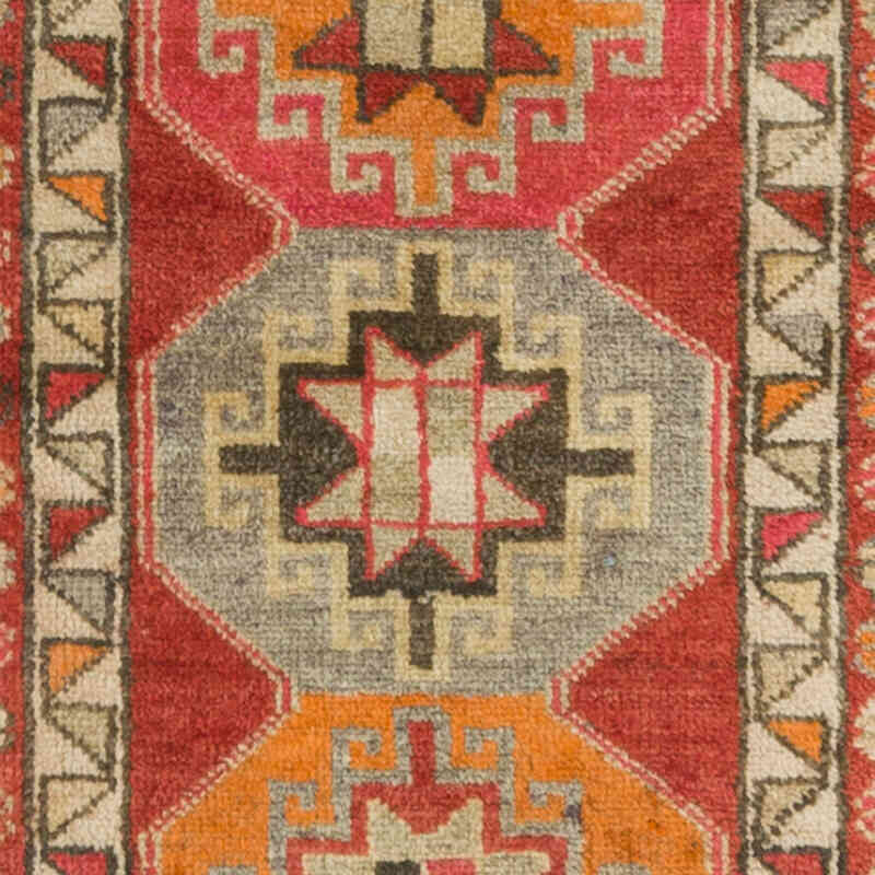 Vintage Tribal Runner Rug - 2' 10" x 13' 9" (34" x 165") - K0075903