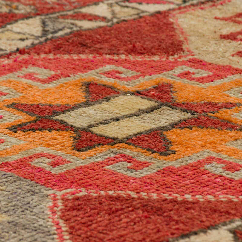 Vintage Tribal Runner Rug - 2' 10" x 13' 9" (34" x 165") - K0075903