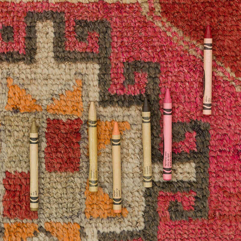 Vintage Tribal Runner Rug - 2' 10" x 13' 9" (34" x 165") - K0075903