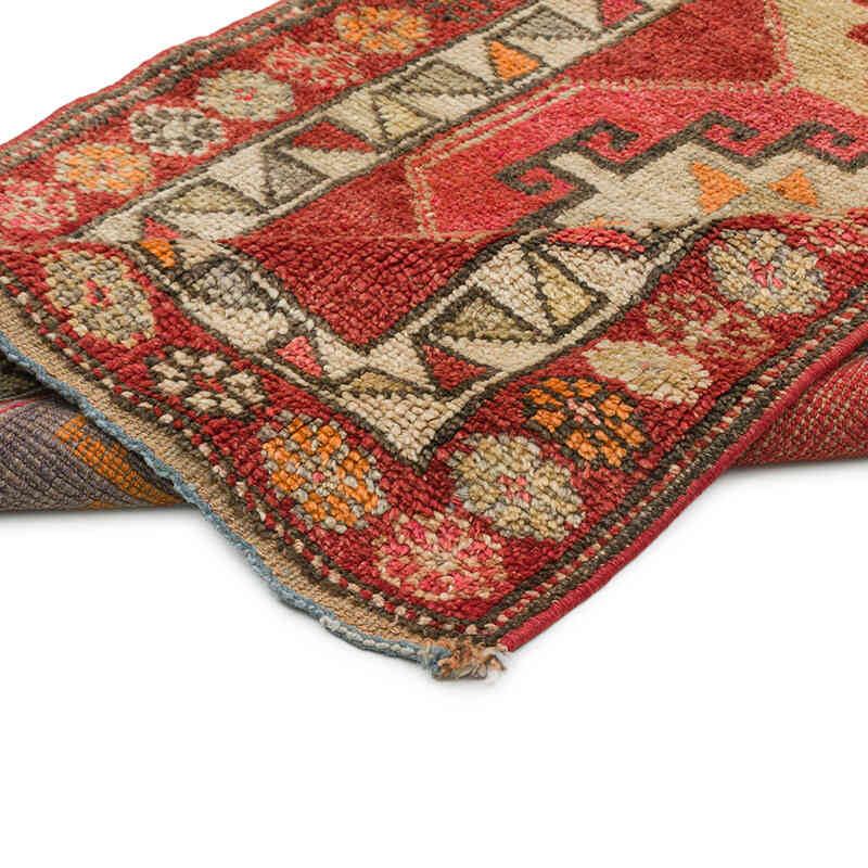 Vintage Tribal Runner Rug - 2' 10" x 13' 9" (34" x 165") - K0075903
