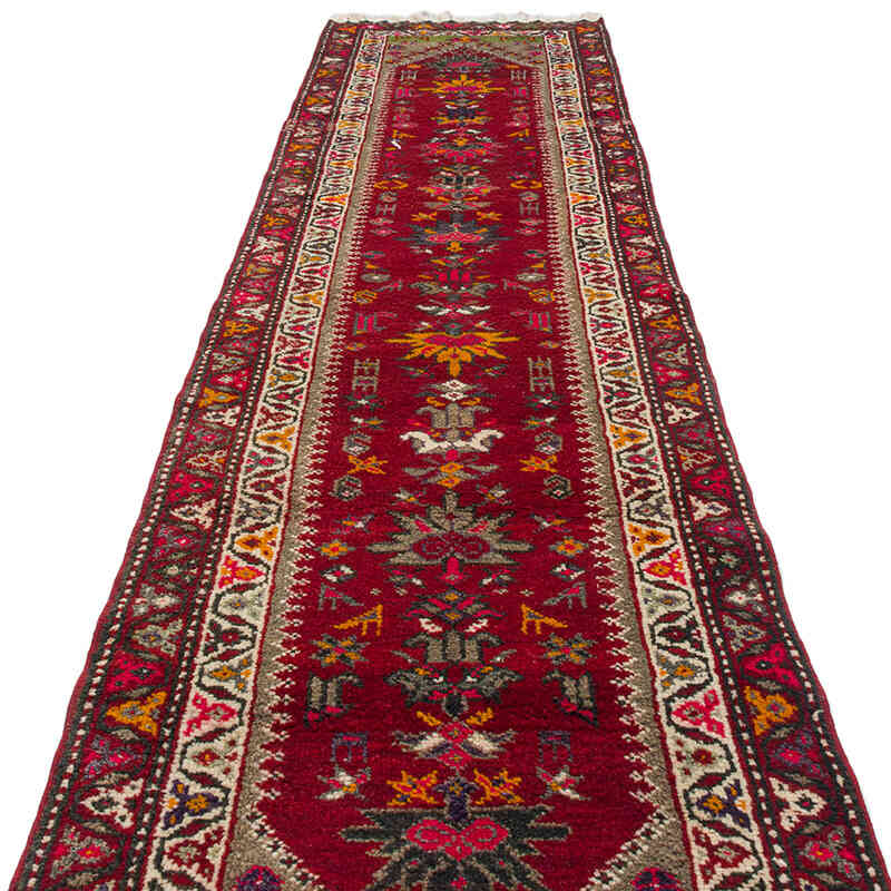 Alfombra Vintage de pasillo - 87 cm x 363 cm - K0075904