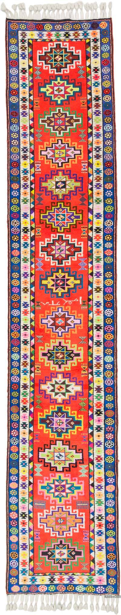 Alfombra Vintage de pasillo - 84 cm x 424 cm
