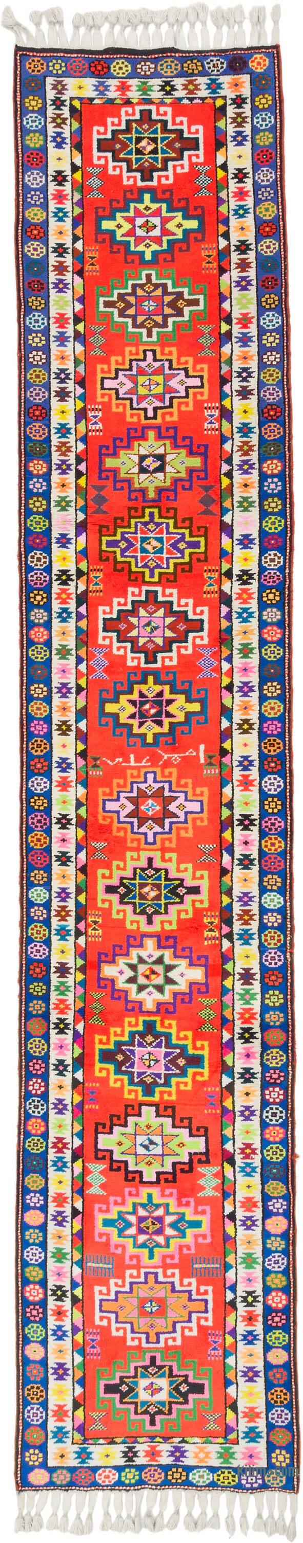 Vintage Tribal Runner Rug - 2' 9" x 13' 11" (33" x 167") - K0075905