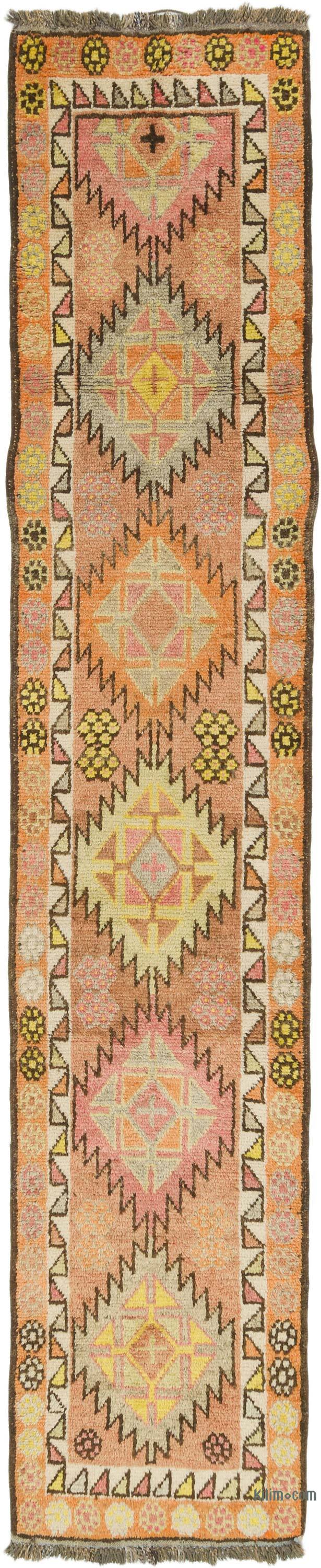 Alfombra Vintage de pasillo - 83 cm x 401 cm - K0075907