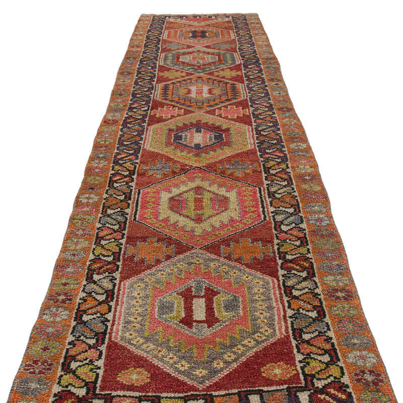 Vintage Anadolu Yolluk - 93 cm x 368 cm - K0075908