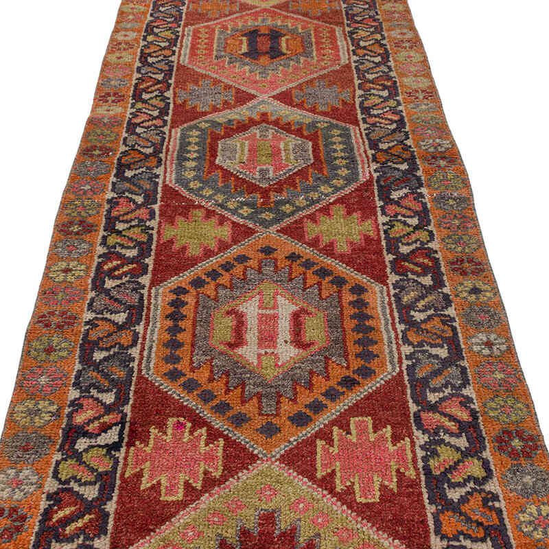 Vintage Anadolu Yolluk - 93 cm x 368 cm - K0075908
