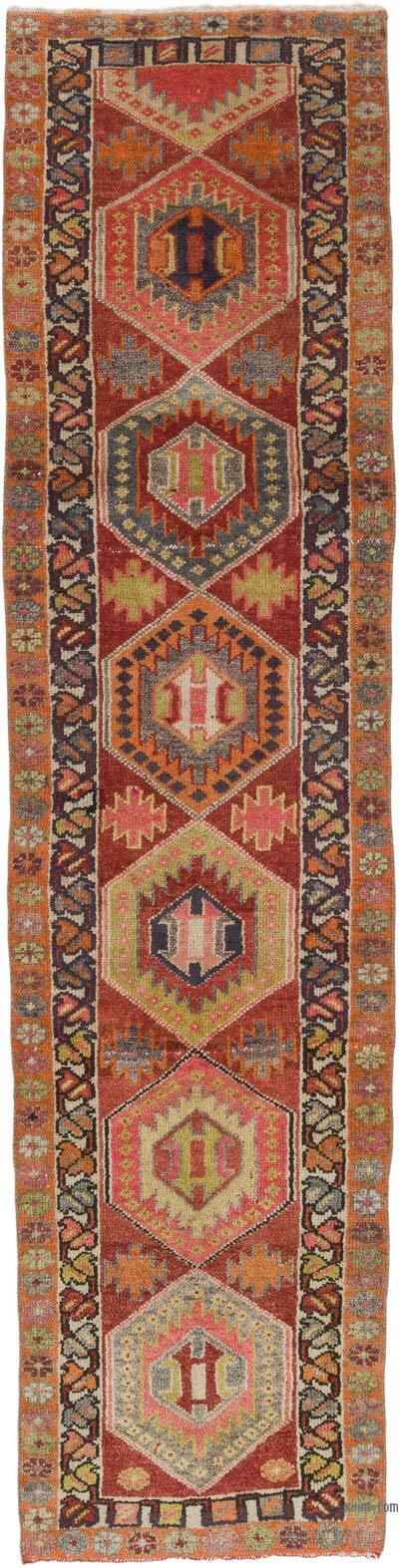 Vintage Anadolu Yolluk - 93 cm x 368 cm