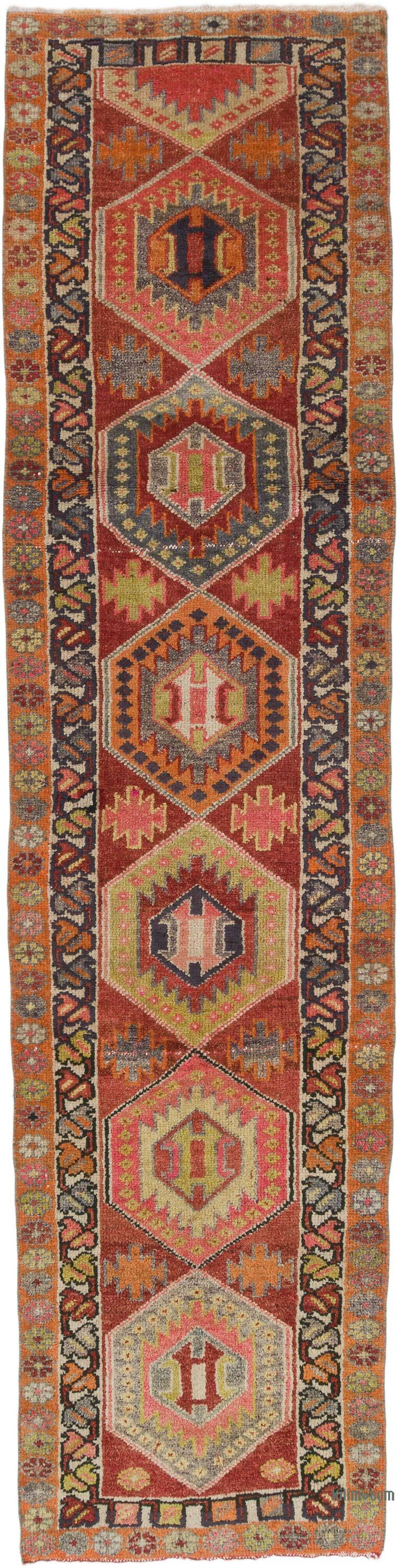 Vintage Anadolu Yolluk - 93 cm x 368 cm - K0075908