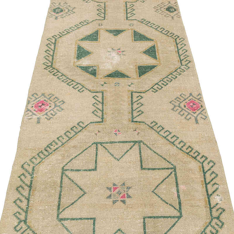 Alfombra Turca Vintage De Pasillo - 80 cm x 389 cm - K0075923