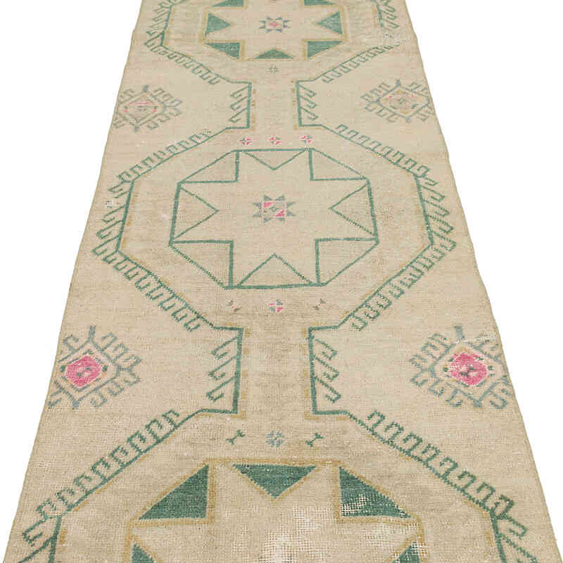 Alfombra Turca Vintage De Pasillo - 80 cm x 389 cm - K0075923