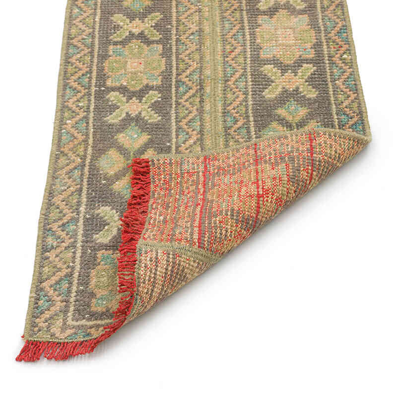 Alfombra Turca Vintage De Pasillo - 46 cm x 349 cm - K0075924