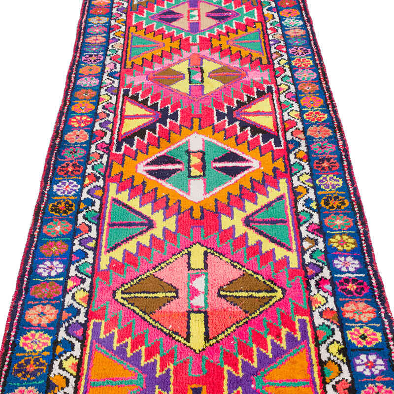 Alfombra Vintage de pasillo - 80 cm x 421 cm - K0075929