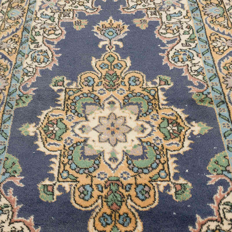 Vintage Turkish Hand-Knotted Rug - 3' 10" x 6' 11" (46" x 83") - K0075934