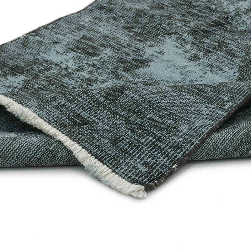 Over-dyed Vintage Hand-Knotted Turkish Rug - 2' 11" x 5' 7" (35" x 67") - K0075936