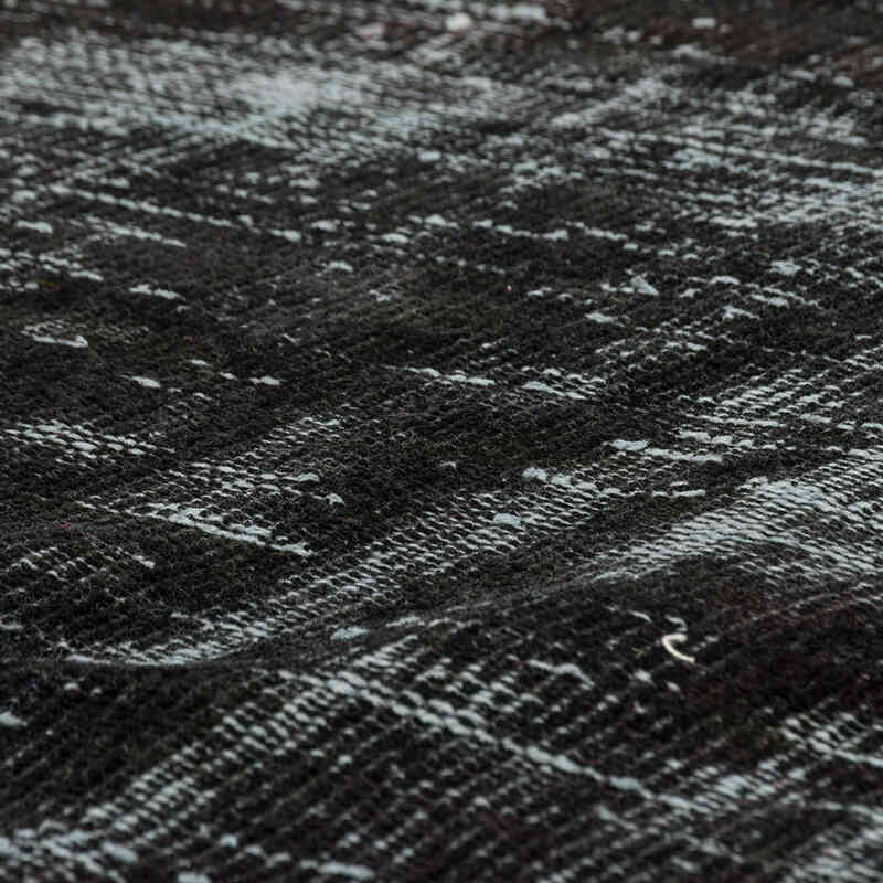 Over-dyed Vintage Hand-Knotted Turkish Rug - 4' 5" x 7' 8" (53" x 92") - K0075938