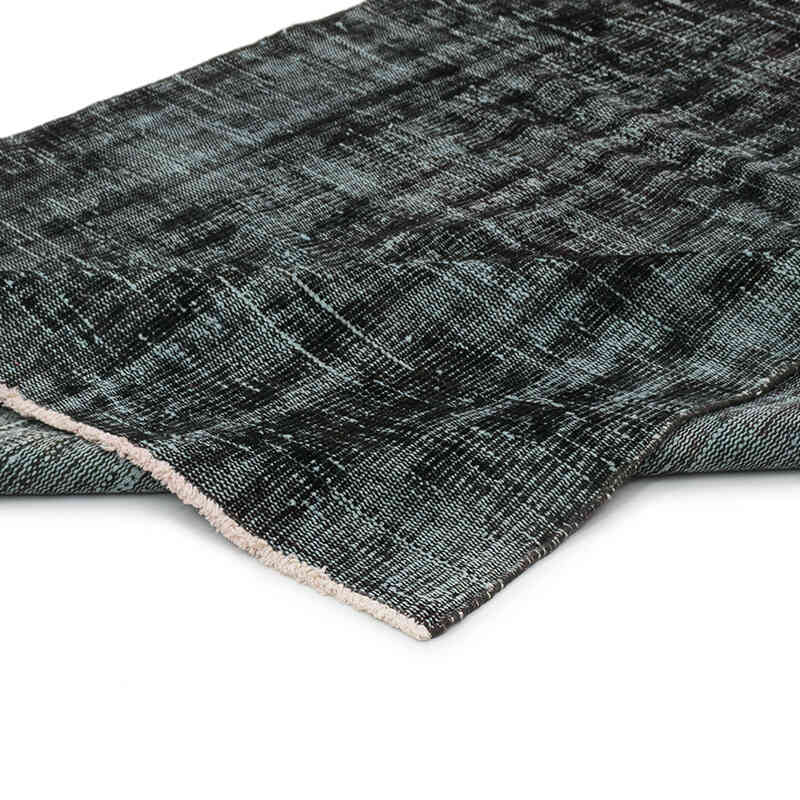 Over-dyed Vintage Hand-Knotted Turkish Rug - 4' 5" x 7' 8" (53" x 92") - K0075938