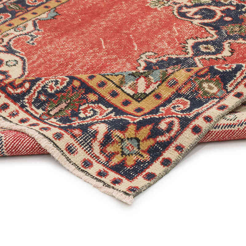 Vintage Turkish Hand-Knotted Rug - 3' 9" x 7' 4" (45" x 88") - K0075940
