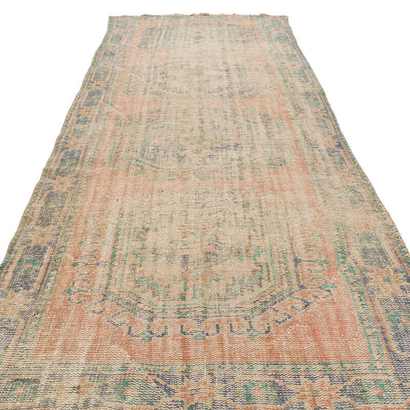 Alfombra Turca Vintage De Pasillo - 125 cm x 338 cm - K0075941