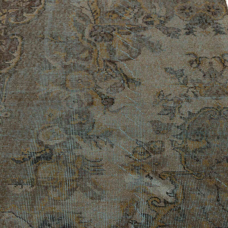 Alfombra Turca Vintage Sobre-teñida - 91 cm x 142 cm - K0075943