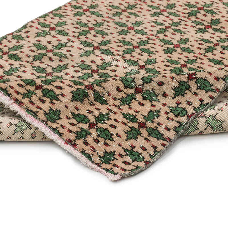 Alfombra Vintage Turca Anudada a Mano - 106 cm x 202 cm - K0075944