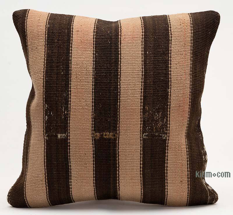 Kilim Pillow Cover - 1' 4" x 1' 4" (16" x 16") - K0076041
