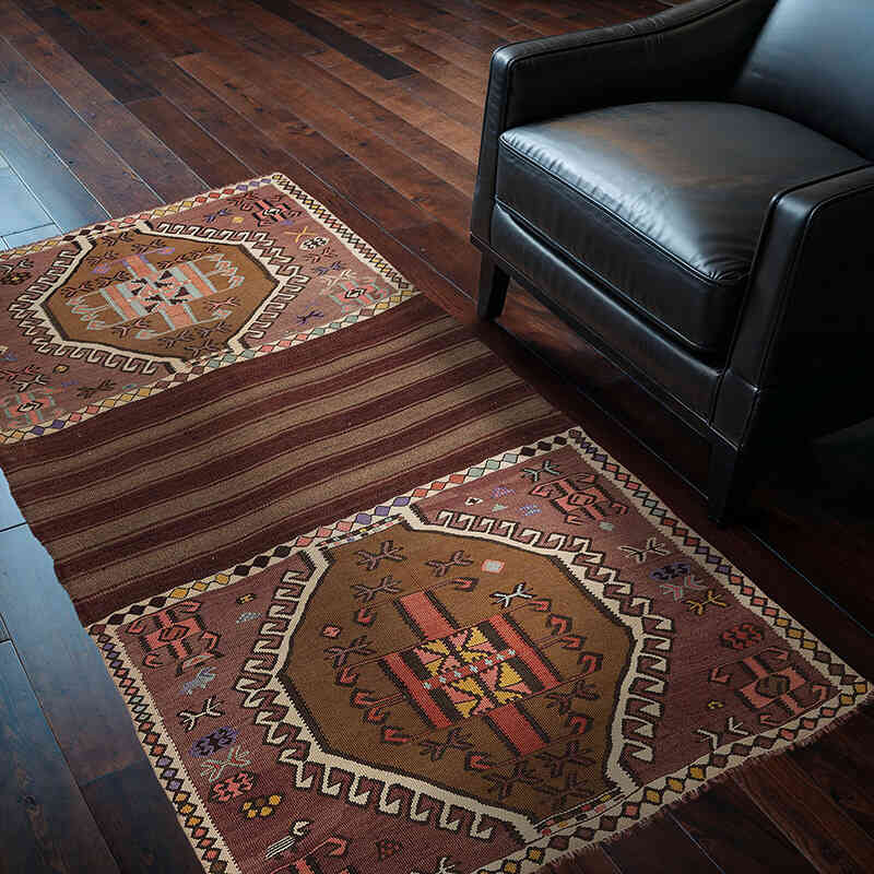 Alfombra Kars Kilim Vintage - 106 cm x 180 cm - K0076120