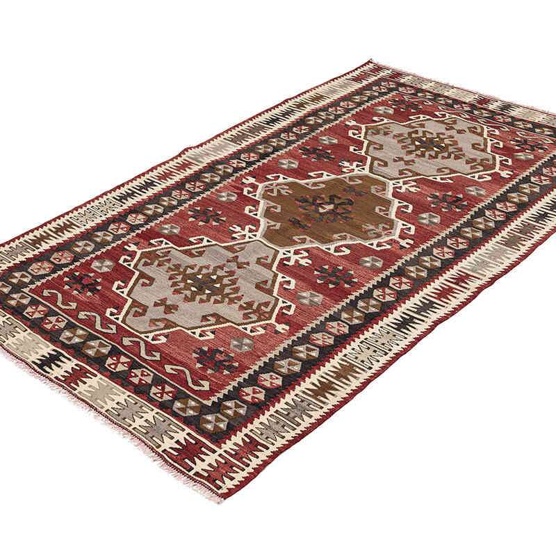Vintage Adana Kilim - 103 cm x 170 cm - K0076122